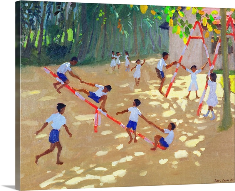 Playground, Sri Lanka, 1998 Great Big Canvas