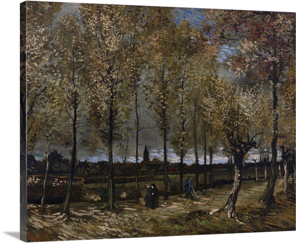 Poplars Near Nuenen, 1885