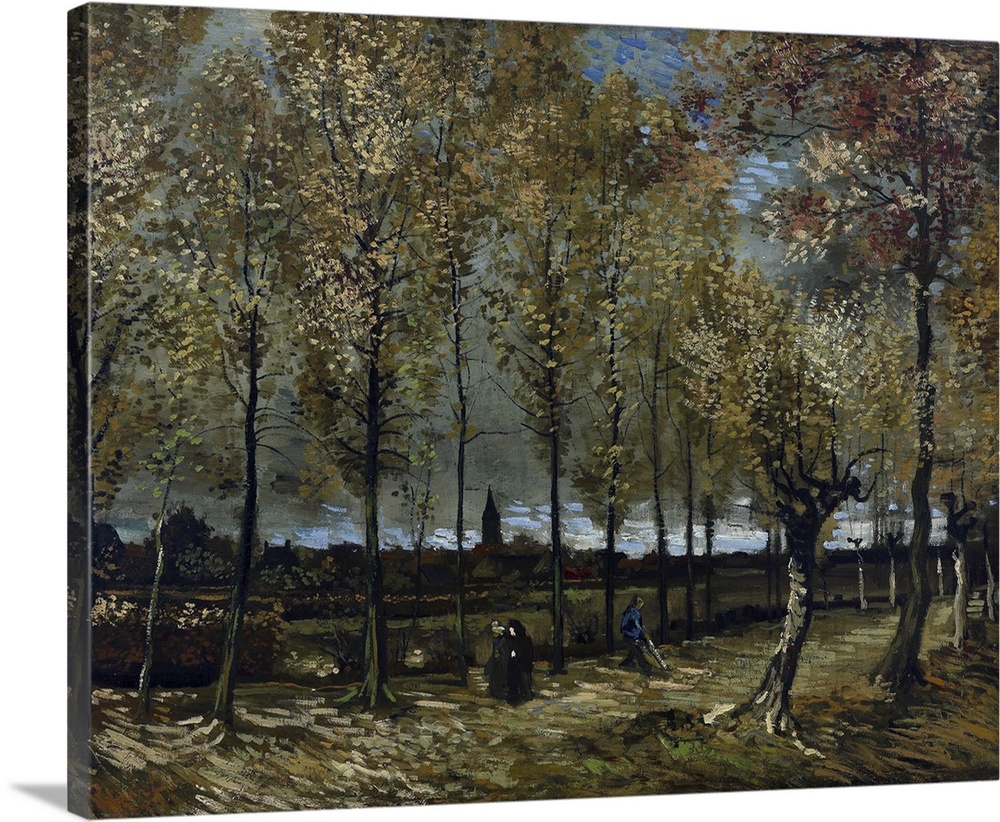 Poplars Near Nuenen, Netherlands, 1885