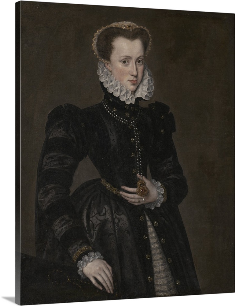 Portrait of a Court Lady, 1560-70, oil on canvas.