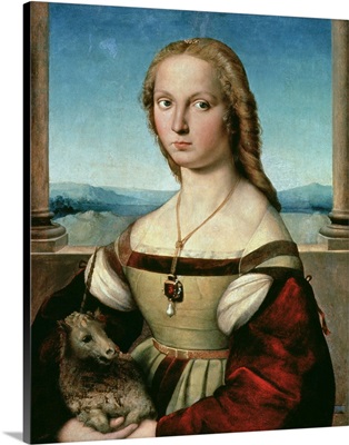 Portrait of a Lady with a Unicorn, c.1505-6