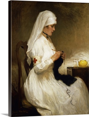 Portrait of a Nurse from the Red Cross