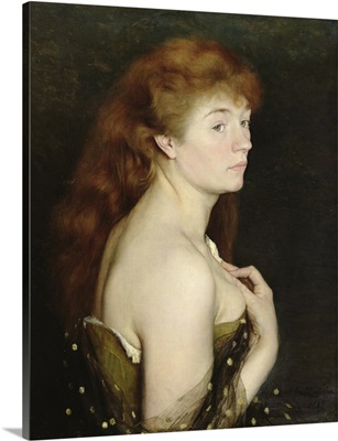 Portrait Of A Young Red Haired Woman, 1889