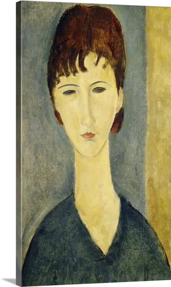Amedeo Modigliani, Italy, 1884-1920.Portrait of a Young Woman, c.1918.Oil on canvas, 61 x 37 cm.Gift of Tekla and Simon Bo...