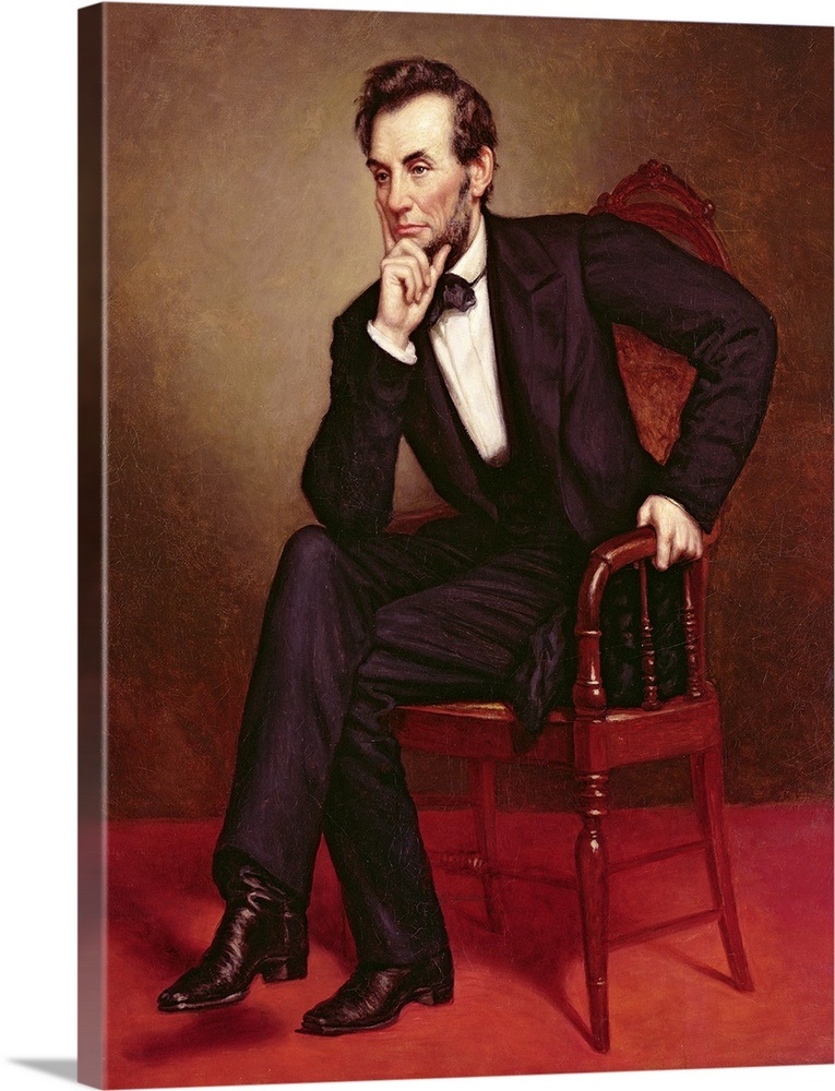 Portrait of Abraham Lincoln Wall Art, Canvas Prints, Framed Prints