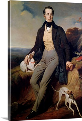 Portrait of Alphonse de Lamartine (1790-1869) 1830
