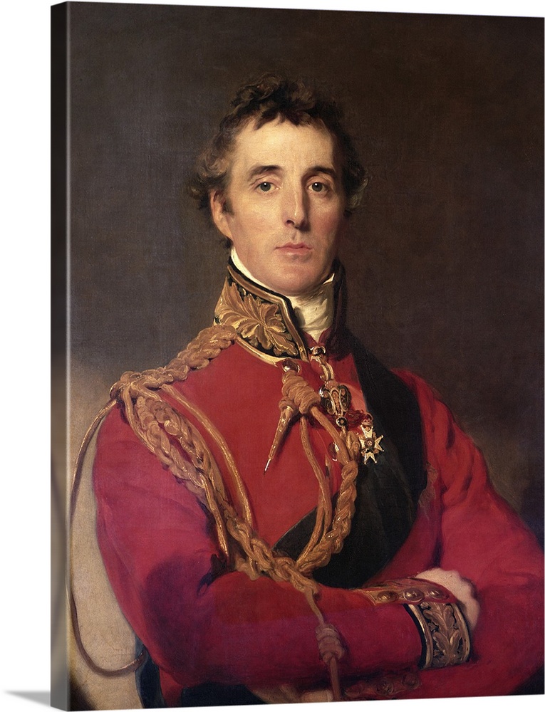 XCF267427 Portrait of Arthur Wellesley (1769-1852), 1st Duke of Wellington, 1814 (oil on canvas)  by Lawrence, Sir Thomas ...