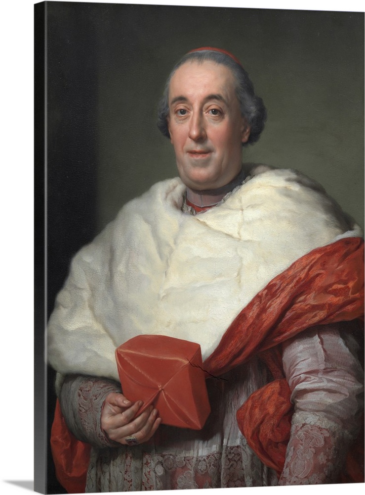 Portrait of Cardinal Zelada, 1773, oil on panel.