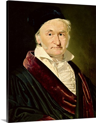 Portrait of Carl Friedrich Gauss, 1840