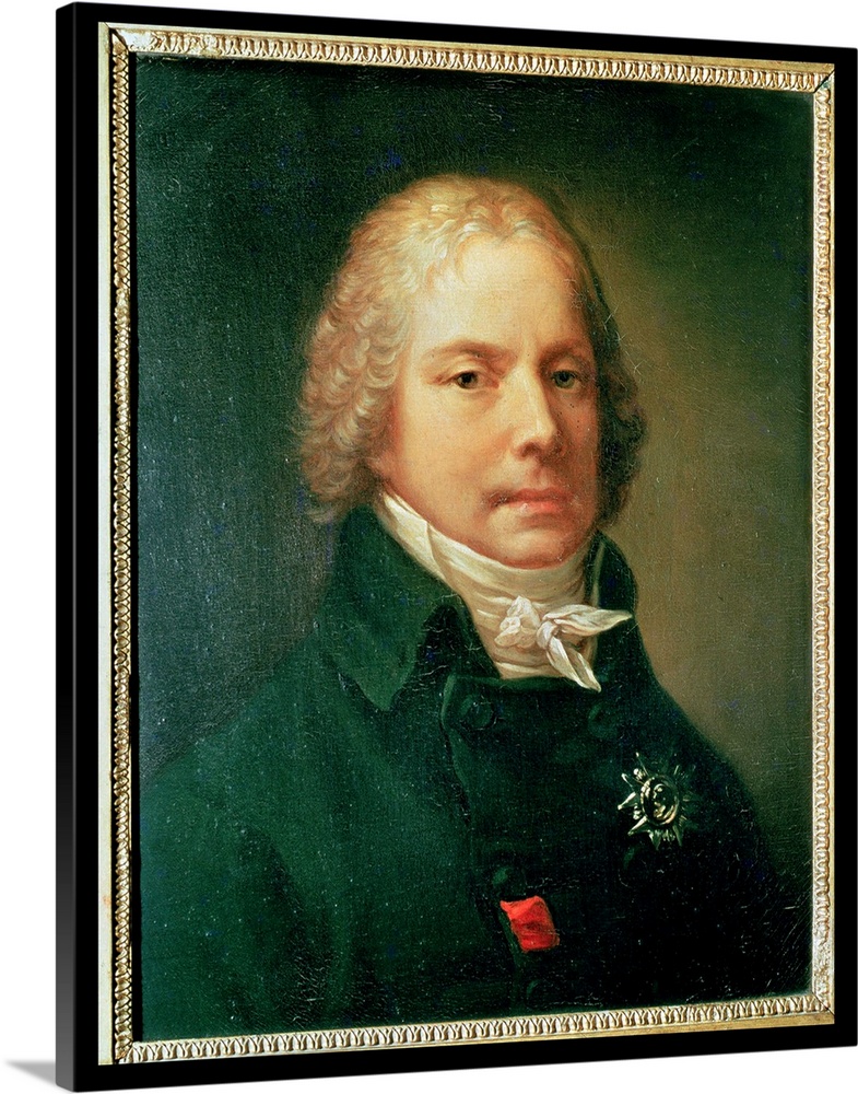 XIR79707 Portrait of Charles Maurice de Talleyrand-Perigord (1754-1838) (oil on canvas)  by Prud'hon, Pierre-Paul (1758-18...