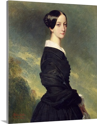 Portrait of Francisca Caroline de Braganca (1824-98) 1844