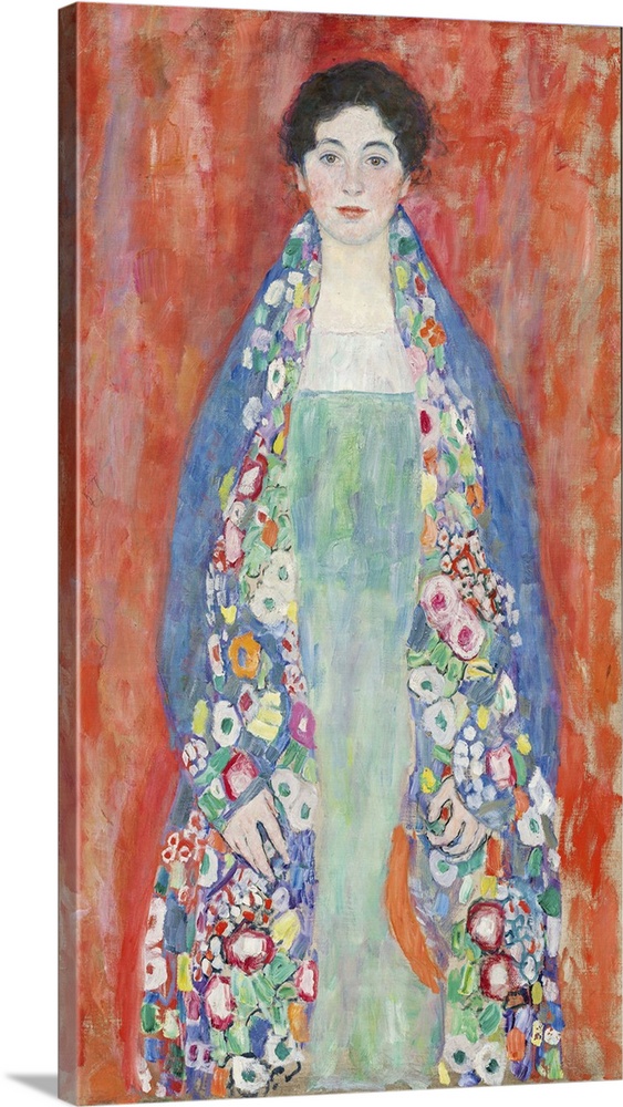 Portrait Of Fraulein Lieser (Bildnis Fraulein Lieser), 1917