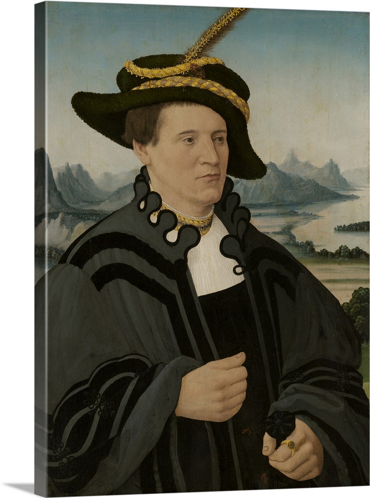 Portrait of Friedrich Rorbach, 1532, oil on panel.