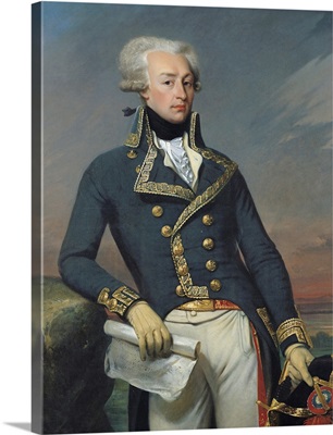 Portrait of Gilbert Motier (1757-1834) the Marquis de La Fayette )