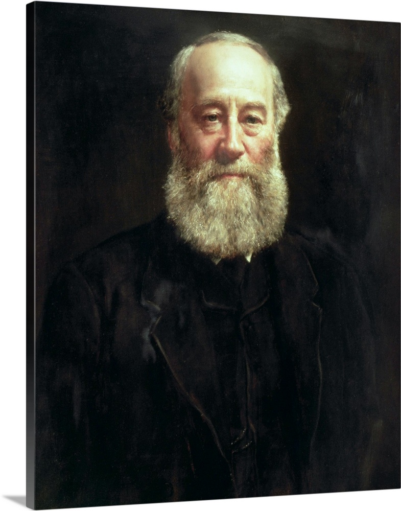 BAL3176 Portrait of James Prescott Joule (1818-89) (oil on canvas)  by Collier, John (1850-1934); Royal Society, London, U...