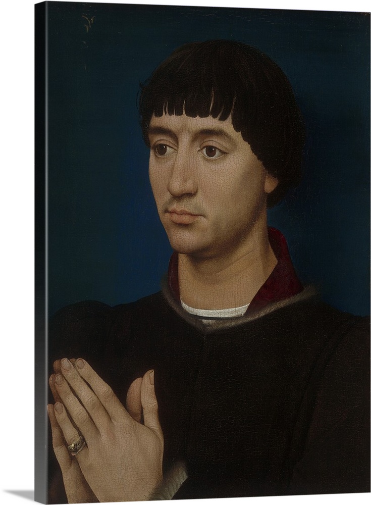 Portrait of Jean Gros, 1460-64, oil on panel.