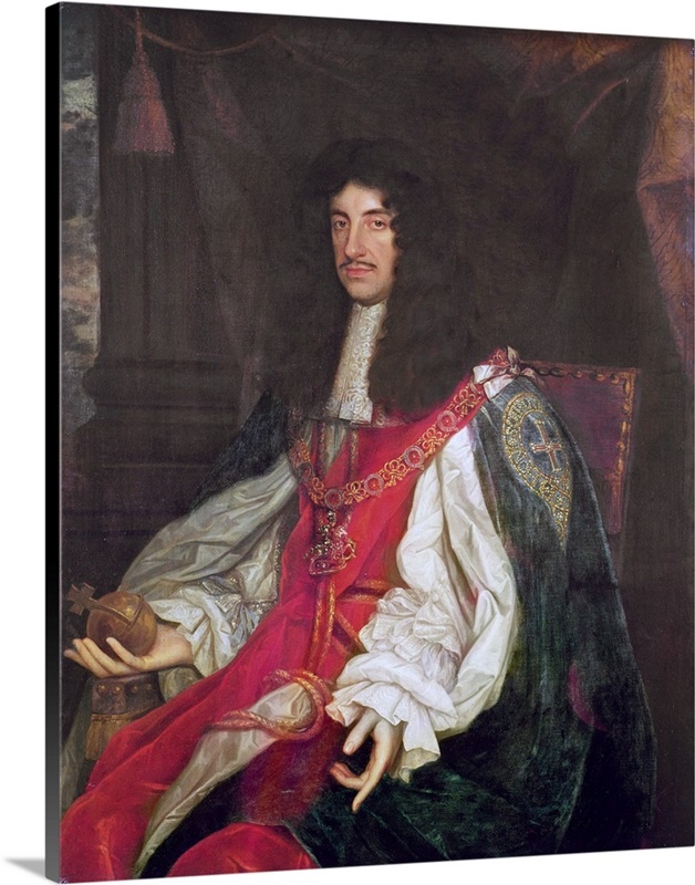 Portrait of King Charles II, c.1660-65 | Great Big Canvas