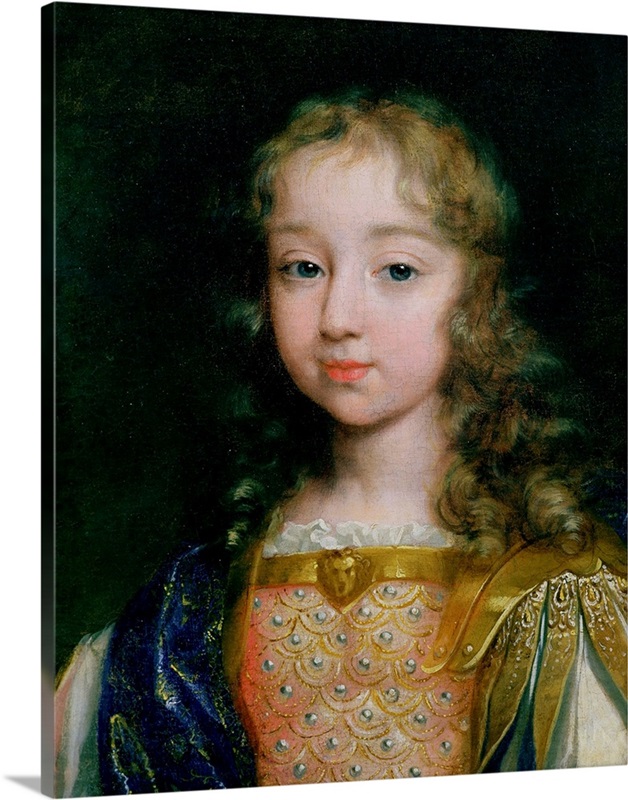 Portrait of Louis XIV as a child | Great Big Canvas