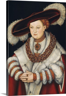 Portrait of Magdalena of Saxony, Wife of Elector Joachim II of Brandenburg, c.1529