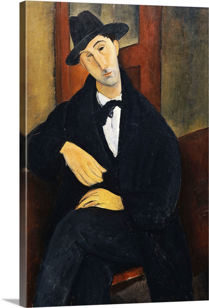 CH378363 Portrait of Mari, 1919-20 (oil on canvas) by Modigliani, Amedeo (1884-1920); Private Collection; (add.info.: Mari...