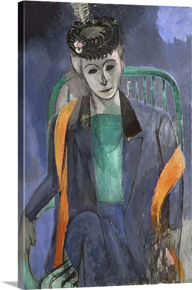 Portrait Of The Artist's Wife, 1913