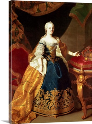 Portrait of the Empress Maria Theresa of Austria