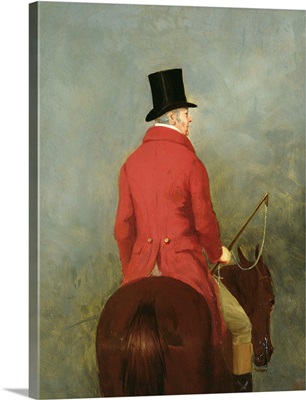 Portrait of Thomas Cholmondeley, first Lord Delamere, on his Hunter: A study for 'The Ch