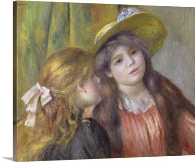 Portrait Of Two Girls, 1890-92