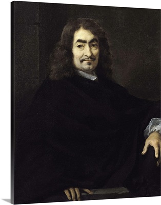 Portrait, presumed to be Rene Descartes (1596-1650)