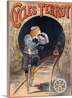 Poster advertising Cycles Terrot, printed by P. Vercasson, Paris, c.1900