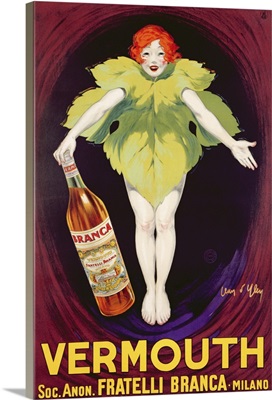 Poster advertising 'Fratelli Branca' vermouth, 1922