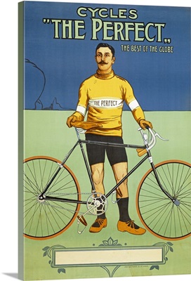 Poster advertising 'The Perfect' bicycle, 1895