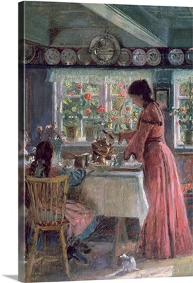 Pouring the Morning Coffee, 1906