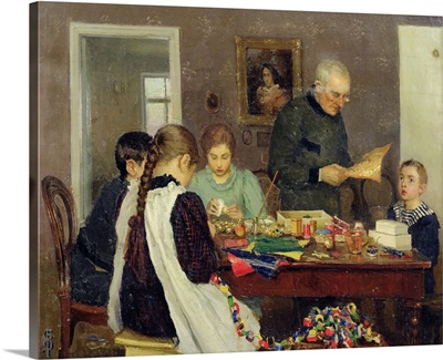 Preparation for Christmas, 1896