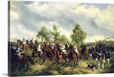 Prussian cavalry on expedition