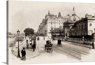 Quai d'Orsay And The Gare d'Orleans, 1895