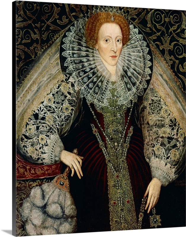 Queen Elizabeth I, c.1585-90 Wall Art, Canvas Prints, Framed Prints