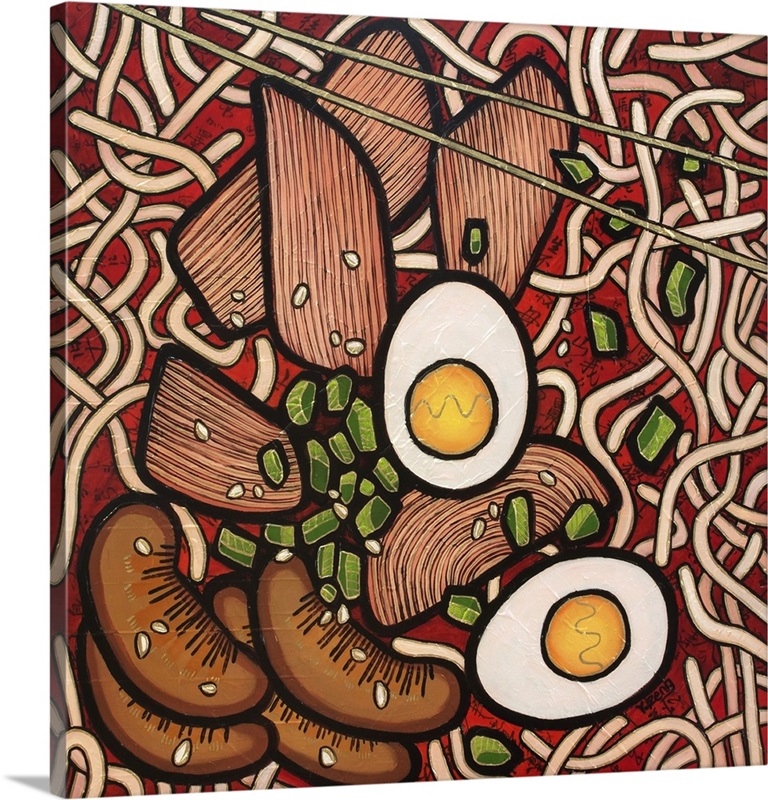 Ramen Noodle Chicken, 2023 Great Big Canvas