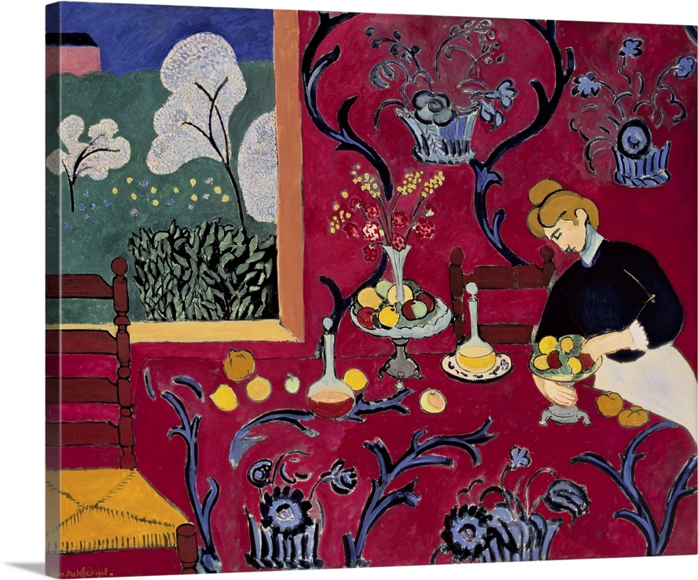 Red Room (Harmony In Red), 1908