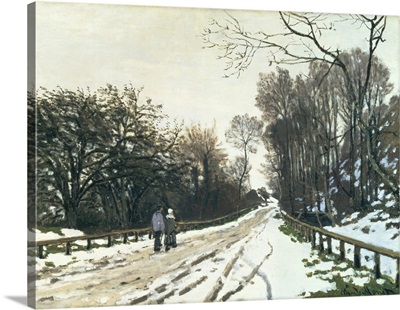 Road Toward The Farm, St. Simeon, Honfleur, 1867