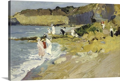Rocks at the Lighthouse, Biarritz, 1906