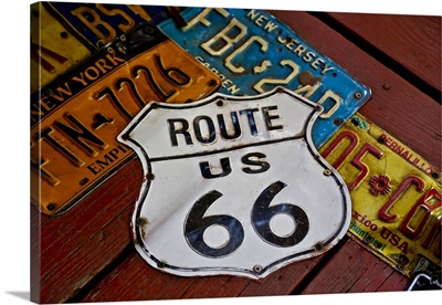 Route 66 License Plates, 2017
