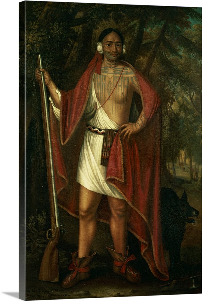 Sa Ga Yeath Qua Pieth Ton, King of the Maguas, 1710