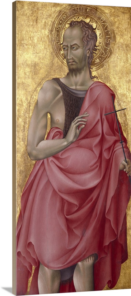 Saint John The Baptist, 1435-1440 (Originally tempera and gold leaf on wood)