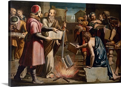 Saint Paul And The Burning Of Pagan Books At Ephesus