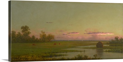 Salt Marsh At Southport, Connecticut, C1862-1863