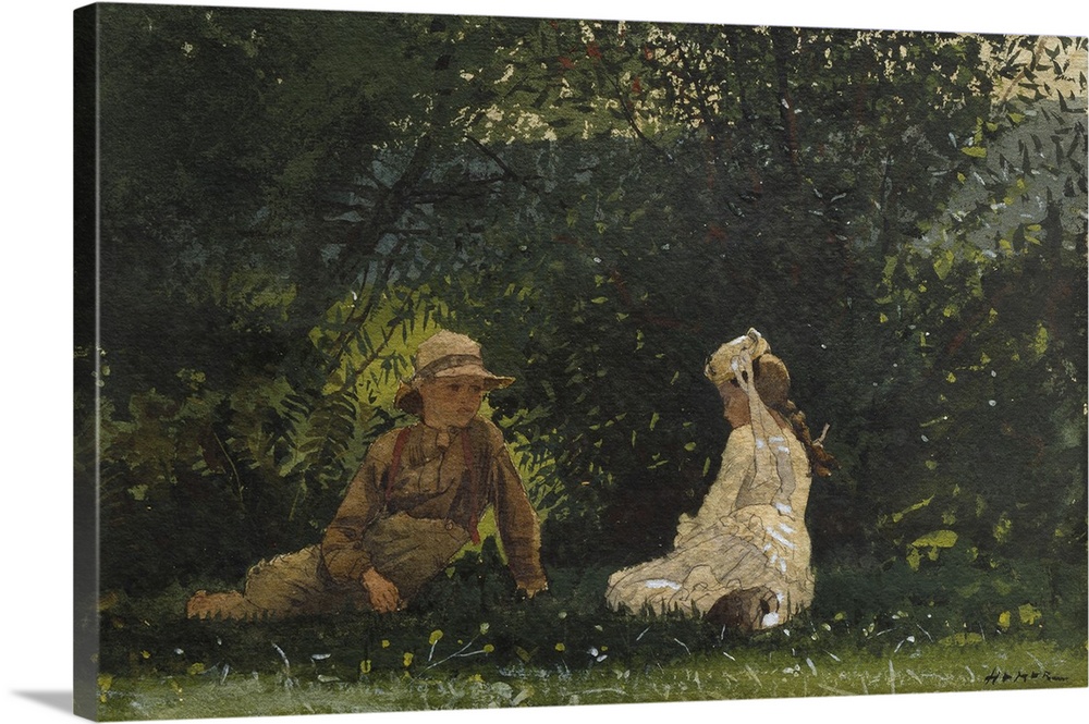 Scene At Houghton Farm, 1878