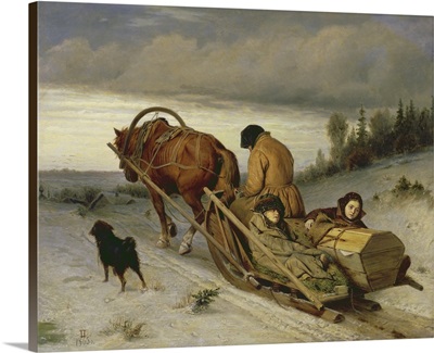 Seeing off the Dead, 1865