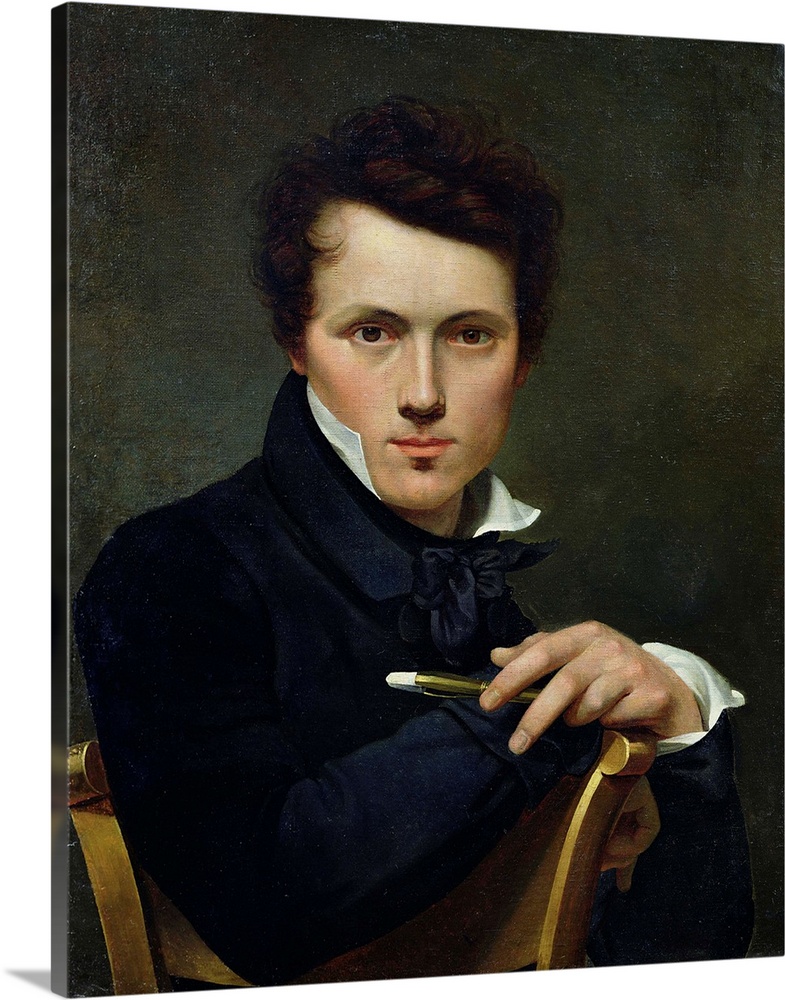 Self Portrait, c.1818 (oil on canvas)  by Dubufe, Claude-Marie (1790-1864)