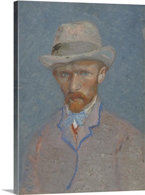 Self-Portrait With Gray Felt Hat, 1887